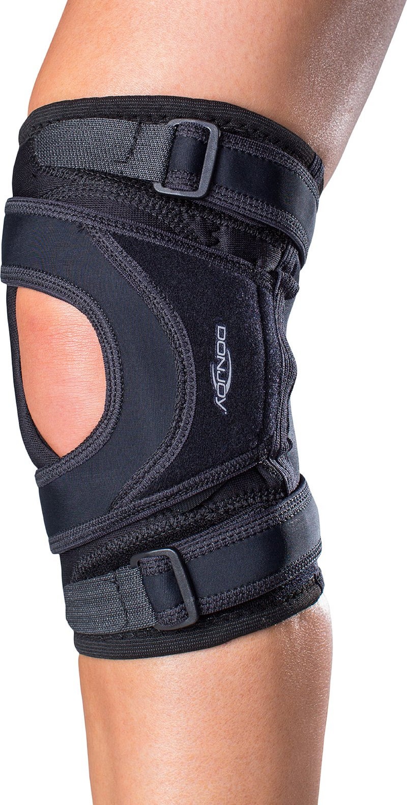 دون جوي دعامة دعم الركبة DonJoy Tru-Pull Lite: الساق اليمنى، متوسطة - Image 1